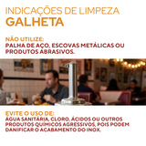 Galheteiro Inox 100ml