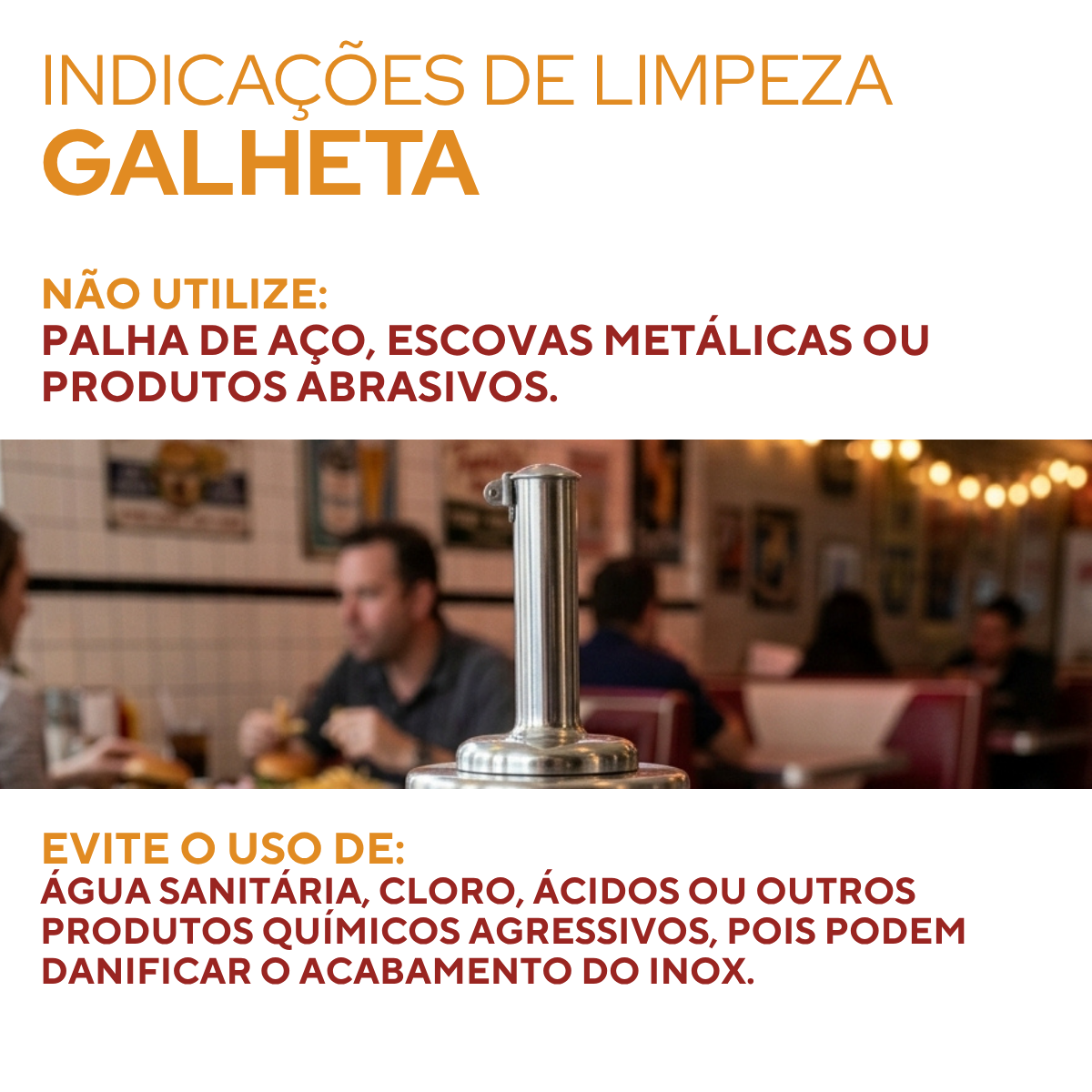Galheteiro Inox 100ml