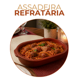 Assadeira Oval Cerâmica 3,1L