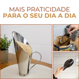 Concha de Cereais Aço Inox 500g