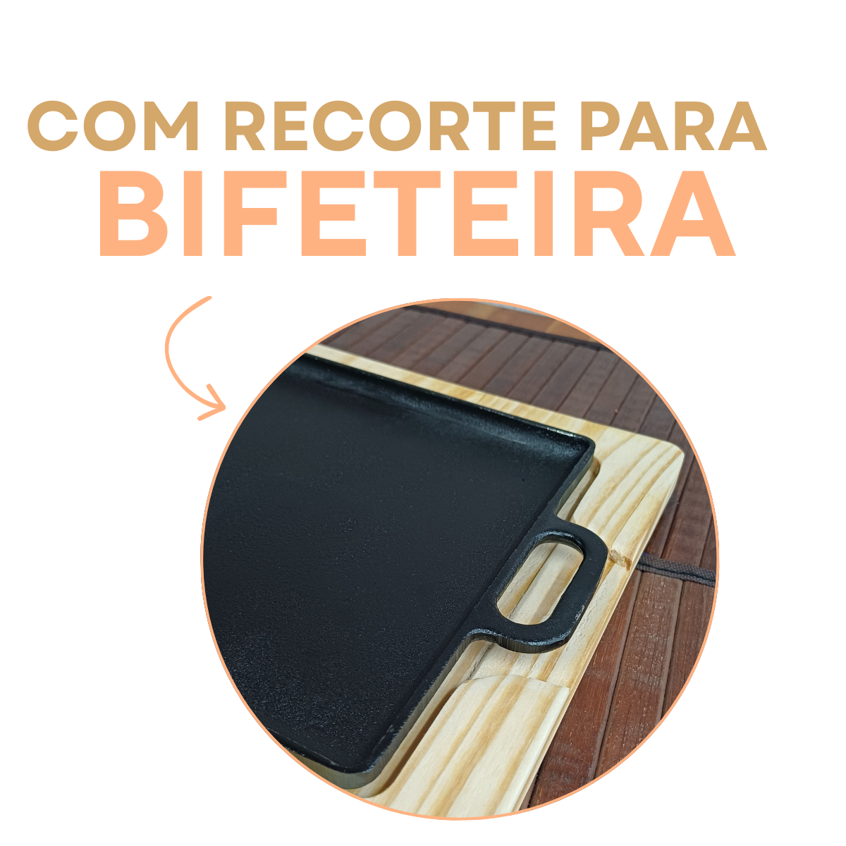 Tabua Quadrada Lisa Chapa Ferro Fundido
