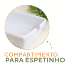 Kit 50 Porta Espeto Porcelana Com Sua Logo