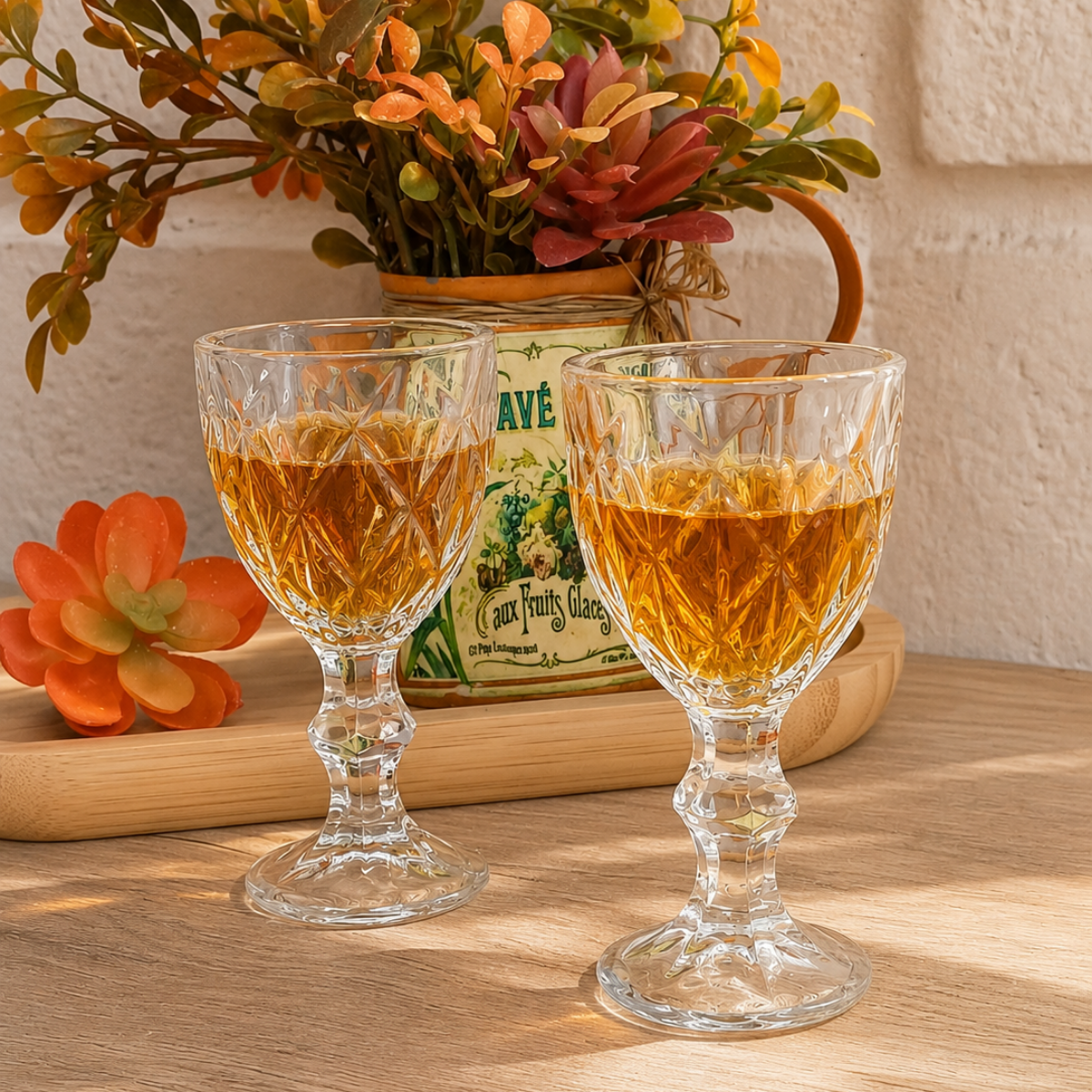 Taça Vidro Licor 50ml Diamond