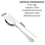 Colher de Sobremesa Búzios Hercules