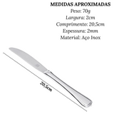 Faca de Sobremesa Buzios 20,5cm