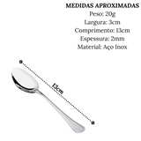 Colher de Chá Buzios 13cm Hercules