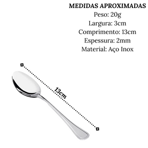 Colher de Chá Buzios 13cm Hercules