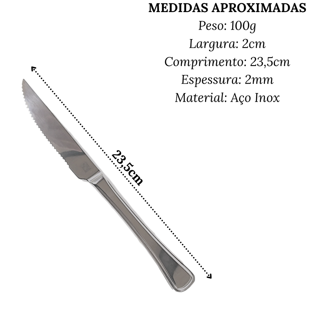 Faca Churrasco Buzios Hercules Hercules