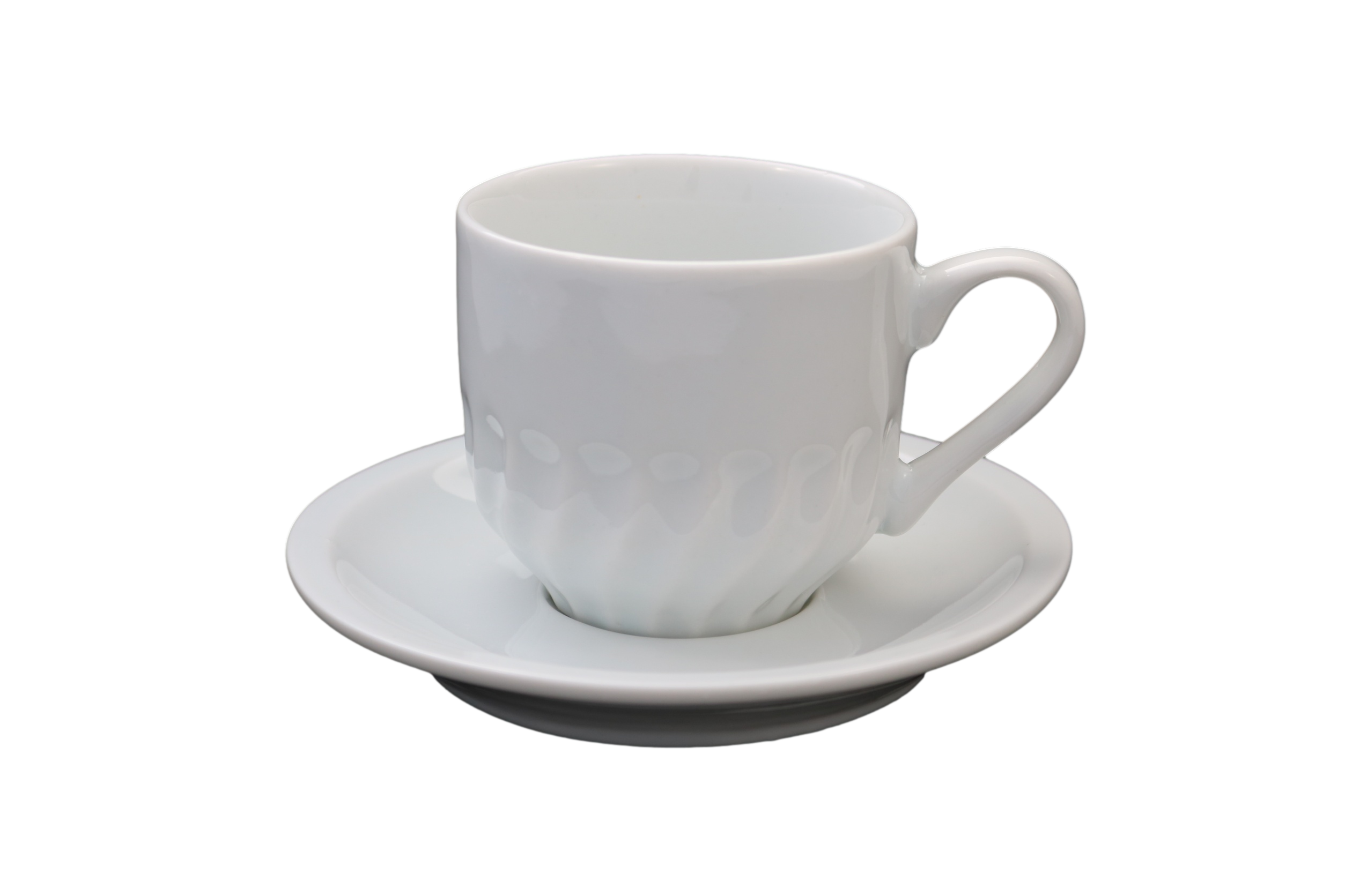 Xicara de Chá Paulista C/ Pires 250ml em Porcelana BelaVista