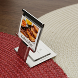 Mini Display de mesa para identificação