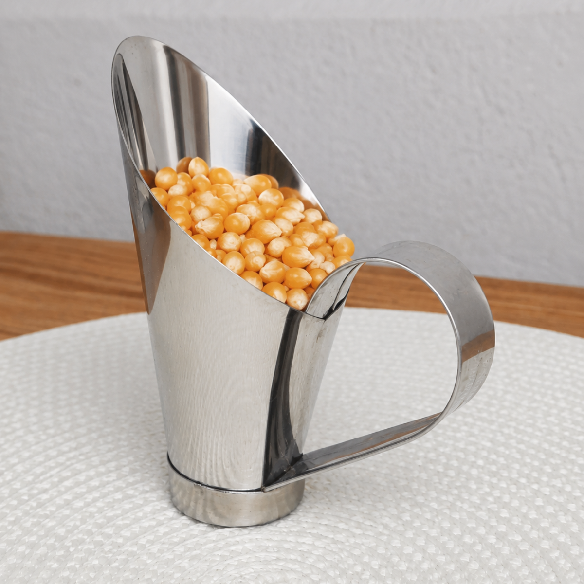 Concha Cereais Aço Inox 50g