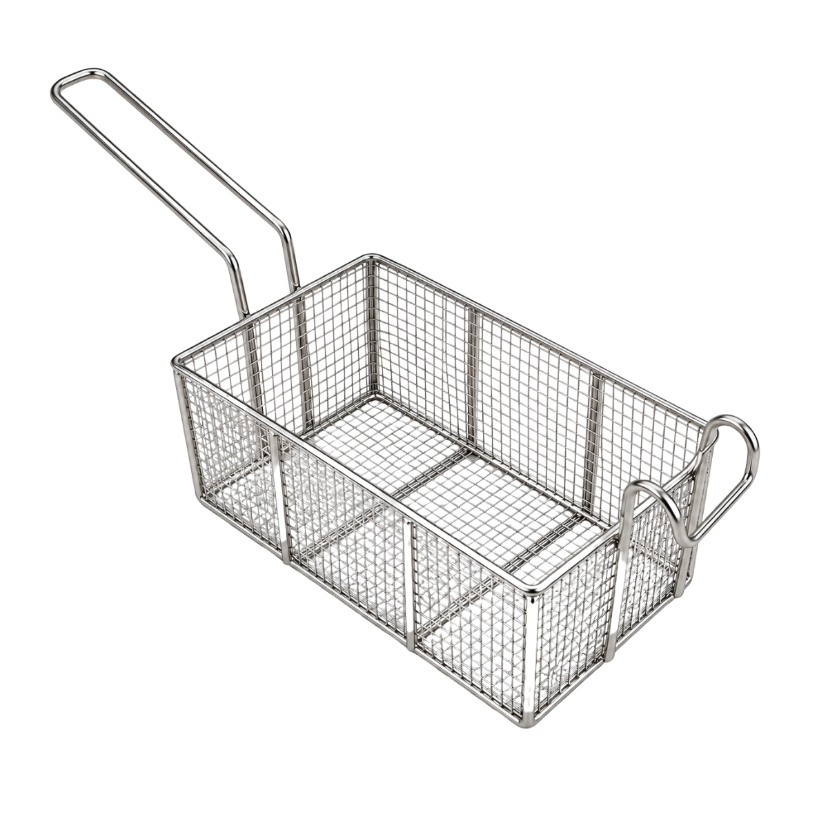 Cesto Fritura Retangular Profissional 32cm
