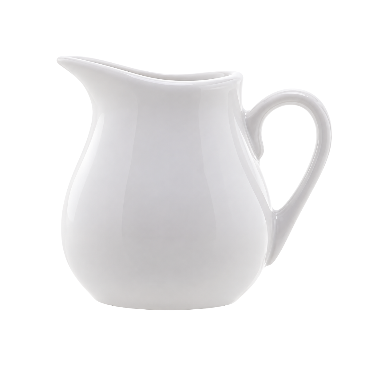Leiteira De Porcelana Clean Branca 190mL
