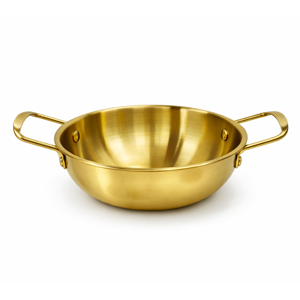 Panela Pergaminho Dourada Servir