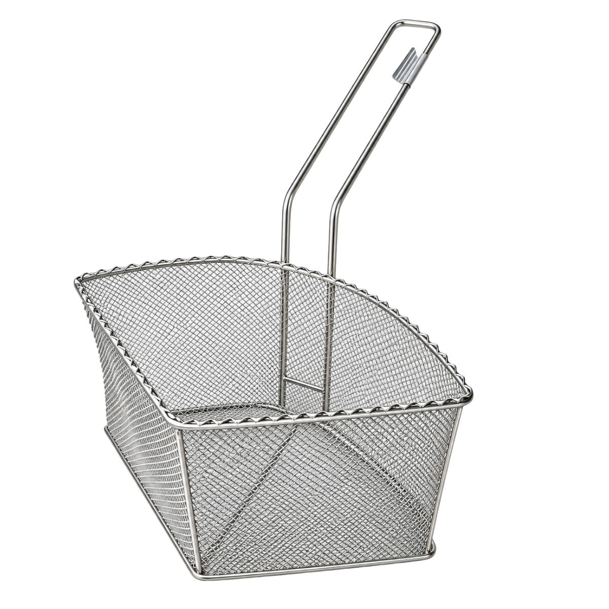 Cesto Bipartido 35cm Fritura Profissional em Arame