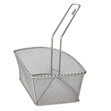 Cesto Bipartido 35cm Fritura Profissional em Arame