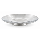 Centro de Mesa Decorativo Catânia 47cm em Alumínio Fundido Polido