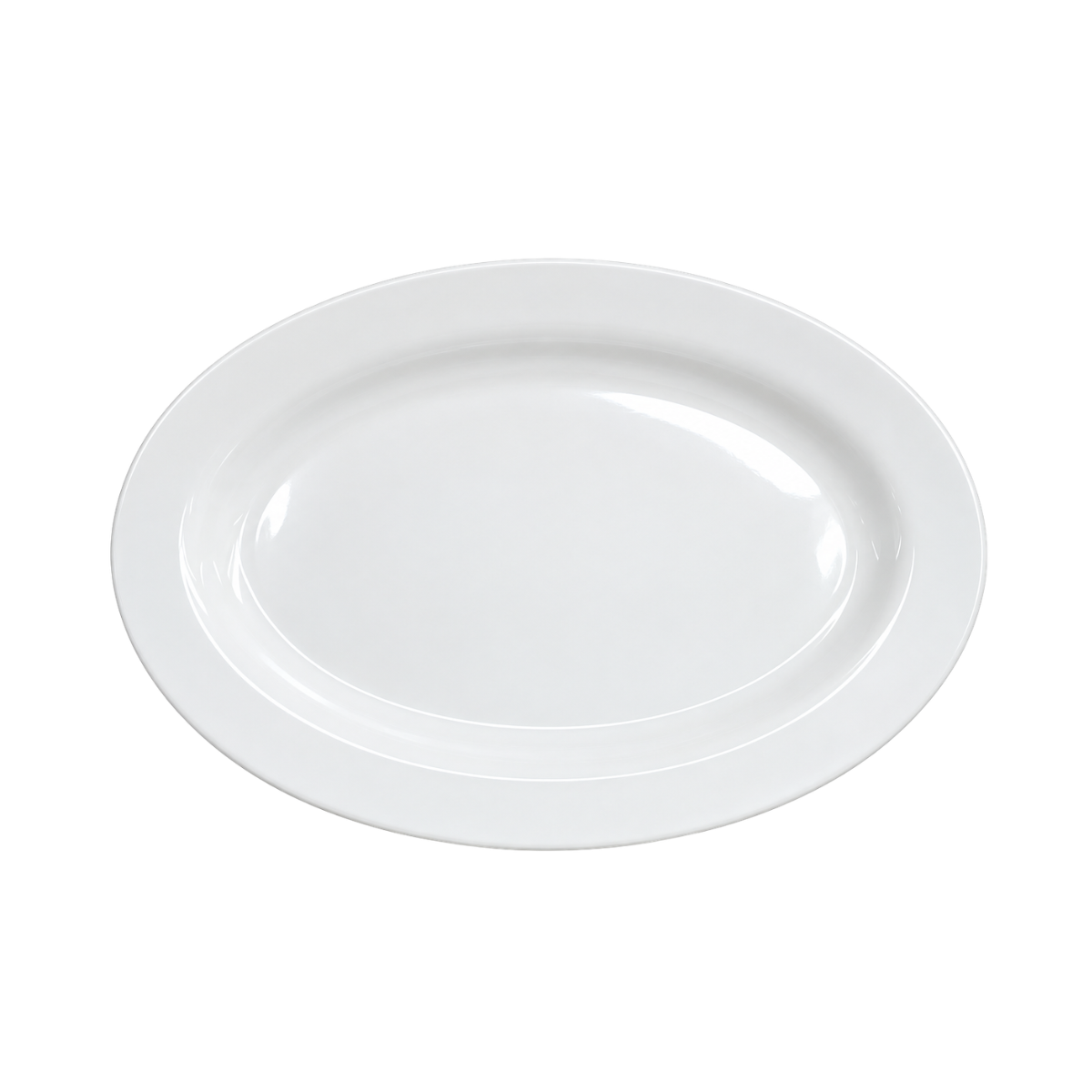 Travessa Oval Melamina 35cm Servir