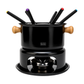 Conjunto Fondue Preto 10peças