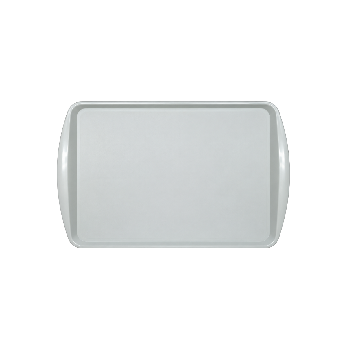 Bandeja Pequena Cinza 35cm Servir Plástico