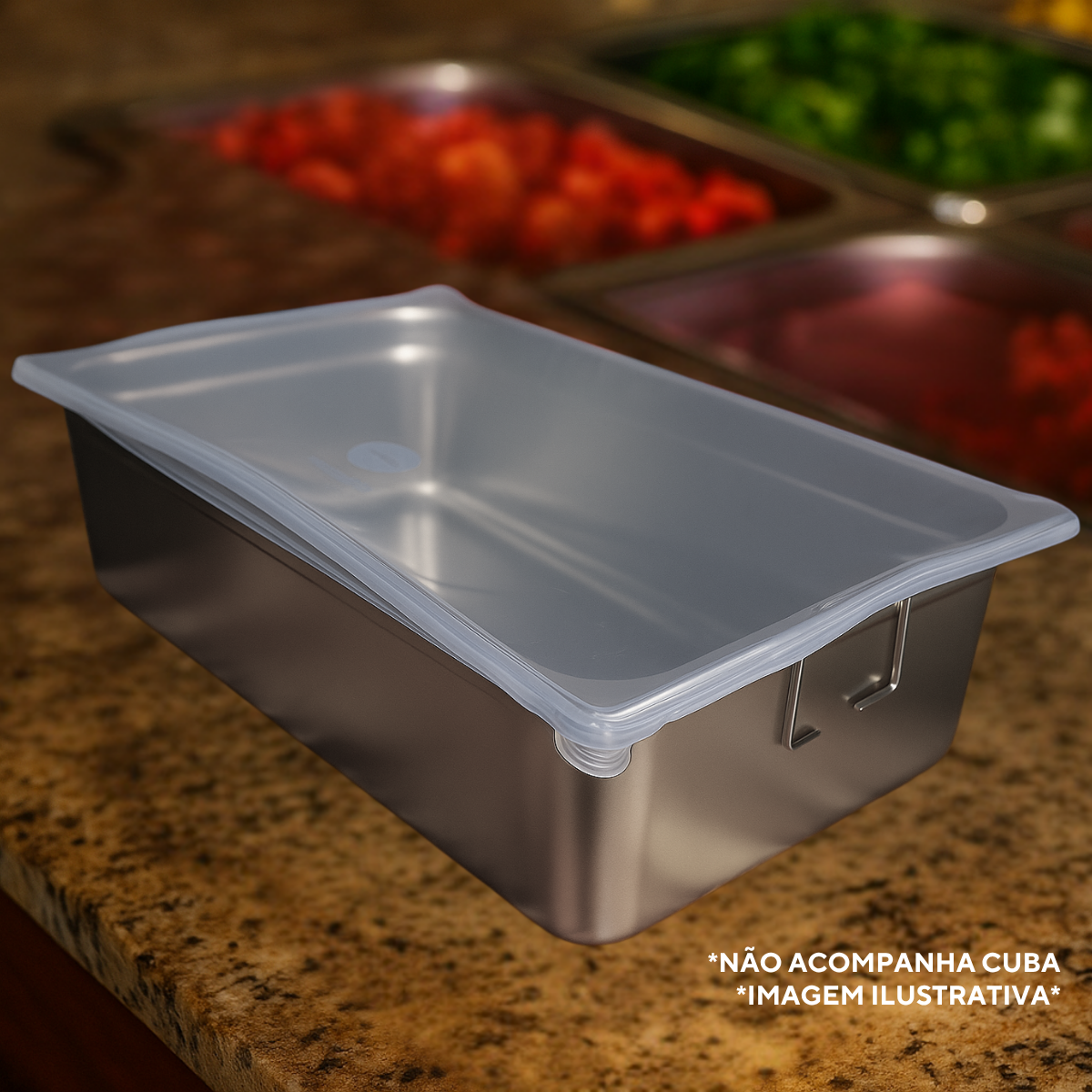 Tampa silicone cuba 1/2