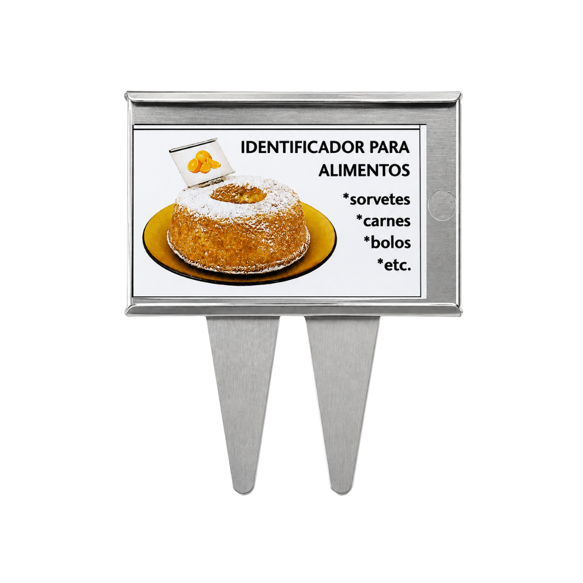 Display Identificação Alimento