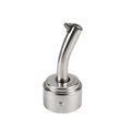 Bico Galheteiro Curvo Aço Inox