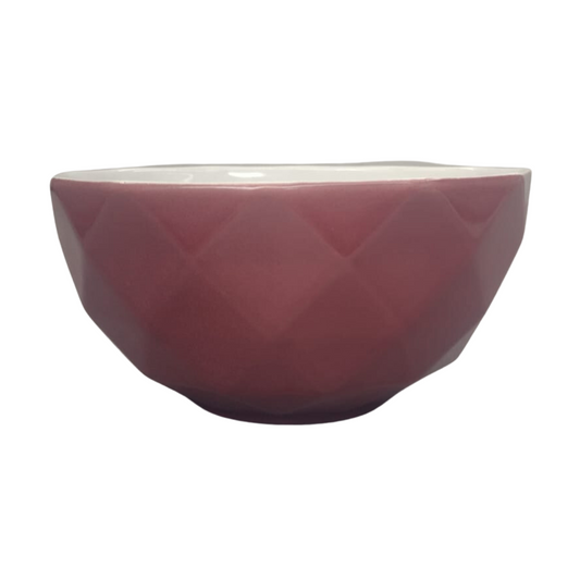 Tigela Bowl de Porcelana Vinho 540ml