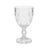 Taça Vidro Transparente Diamond 325ml