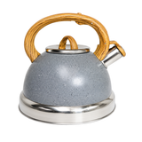 Chaleira Cinza Grey Com Apito 3 Litros
