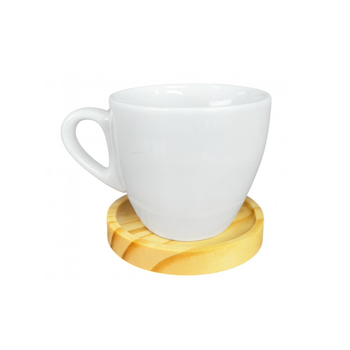 Xicara porcelana com pires 200ml