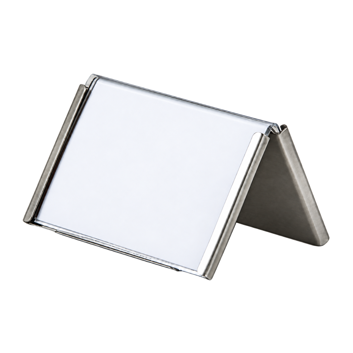 Mini Display de Mesa em Aço Inox
