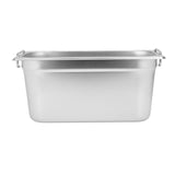 Cuba gastronómica em Aço inox 201 GN 1/3 150mm Gourmet Mix