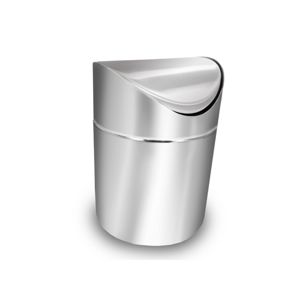 Lixeira de Pia em 2L Aço Inox KeHome