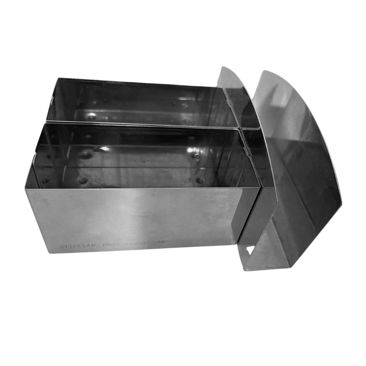 Porta Sachê Guardanapo em Aço Inox Alissan