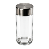 Paliteiro de Vidro Com Tampa de Aço Inox
