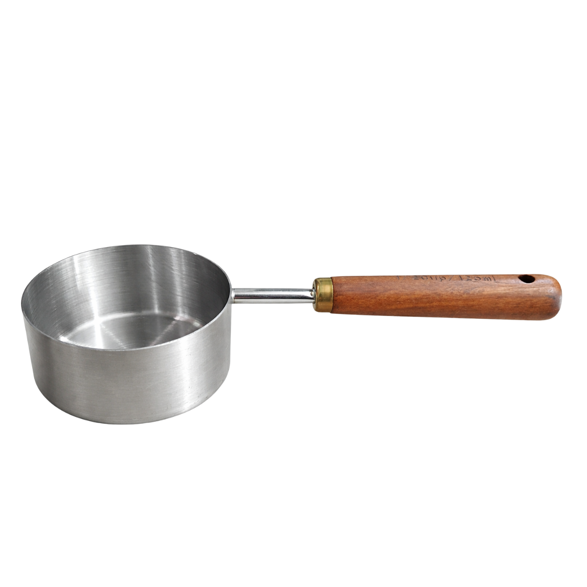 Copo Molheira Inox Cabo Madeira