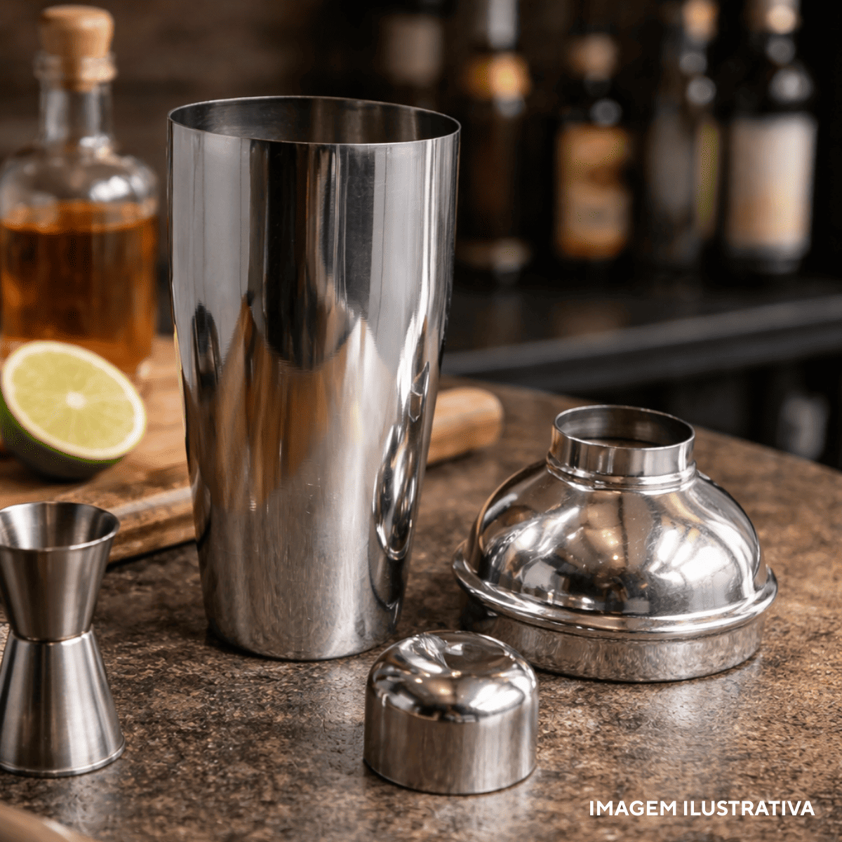 Coqueteleira Aço Inox 750ml