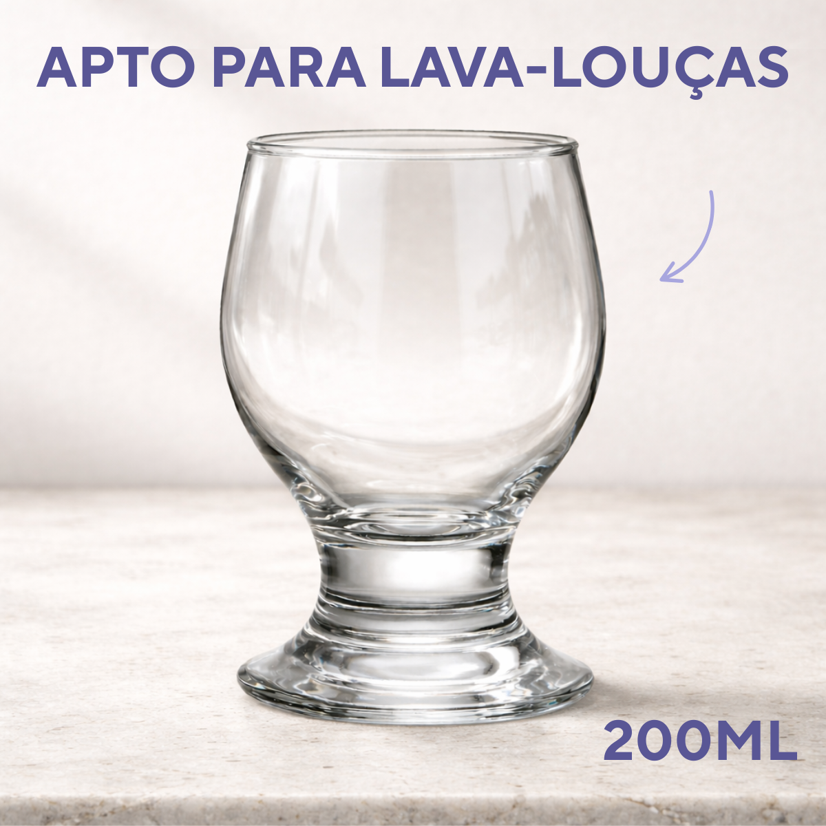 Taça Paulista Vidro 200ml