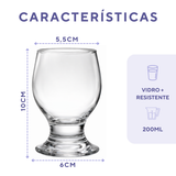 Taça Paulista Vidro 200ml