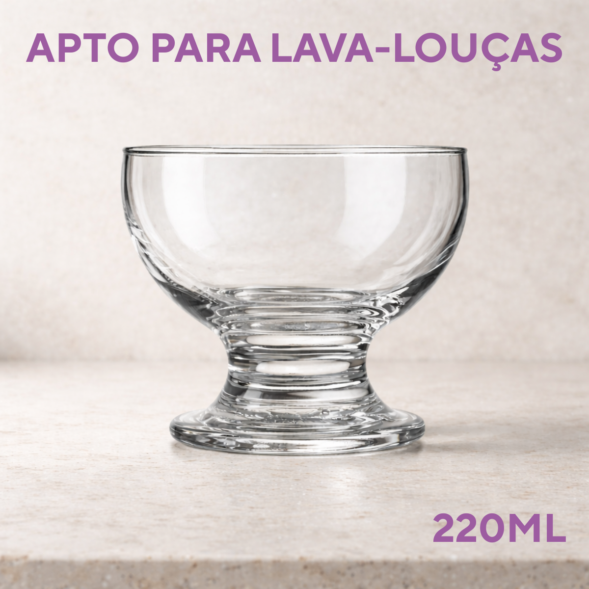 Taça Vidro Paulista 220ml