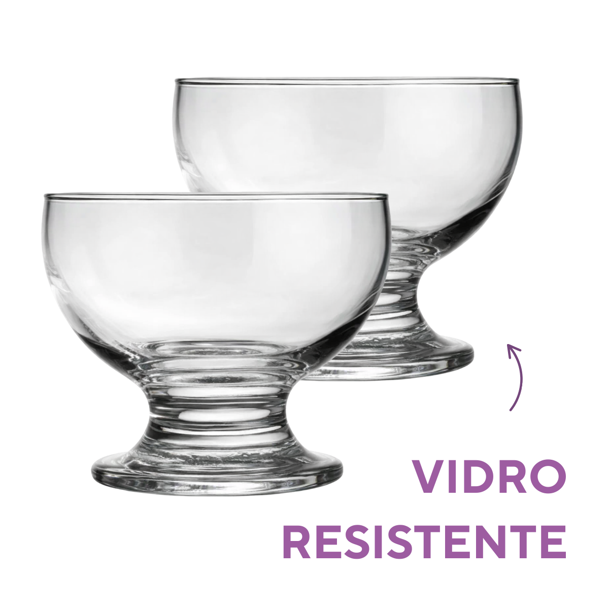 Taça Vidro Paulista 220ml