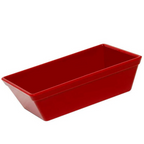 Travessa Stillo P Retangular 2L Polipropileno Vermelha VemPlast