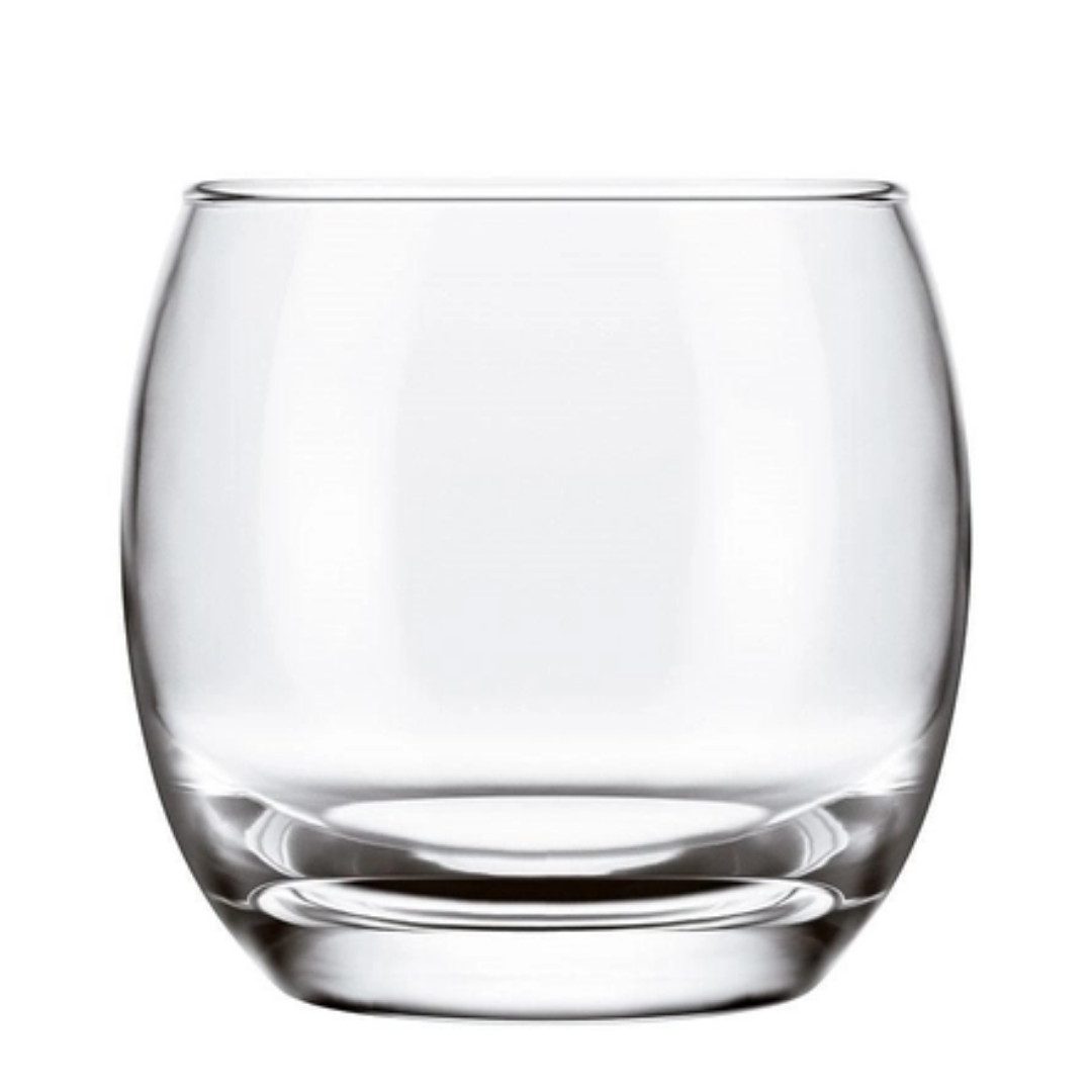 Copo de Vidro Mikonos Cristar Rocks de Vidro 340ml Class Home