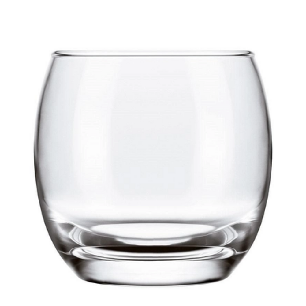 Copo de Vidro Mikonos Cristar Rocks de Vidro 340ml Class Home