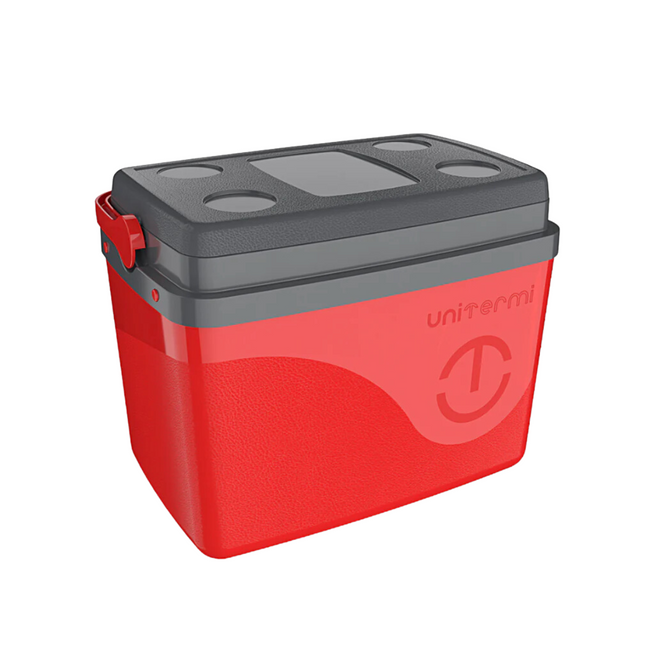 Caixa Térmica Vermelha 30Litros - A Gourmet Hover Image