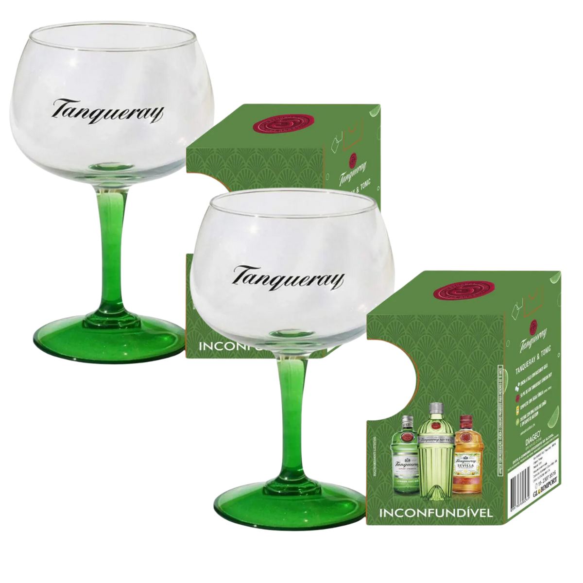 2 Taça Gin Tanqueray 600ml