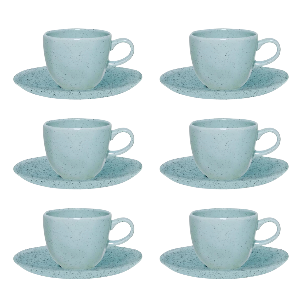 6 Xicara de Chá Blue Bay - A Gourmet
