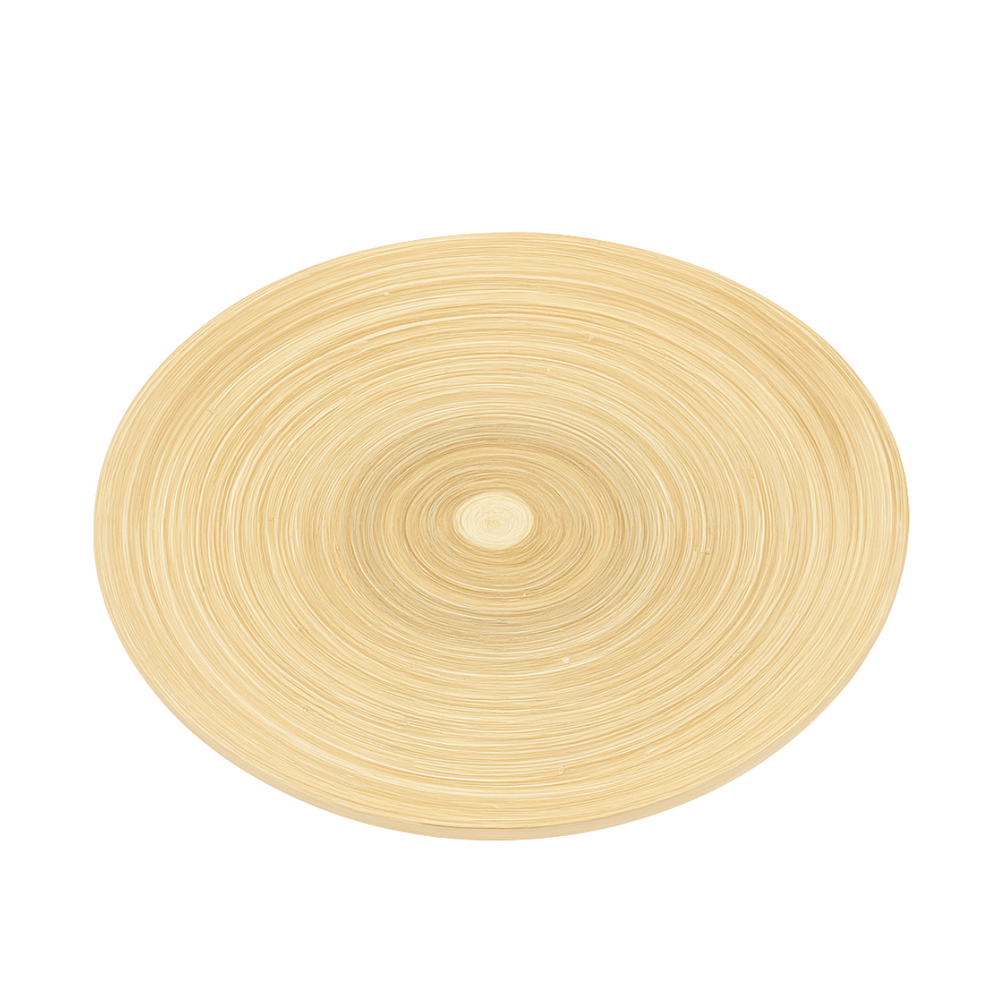 Travessa Redonda Bambu Eco 25cm Tuut Travessa