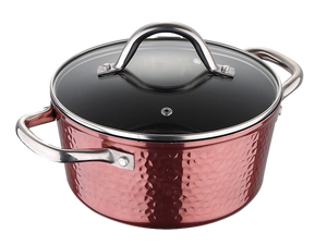 Caçarola Com Tampa Saphire 1,6L Rose Glob Imports
